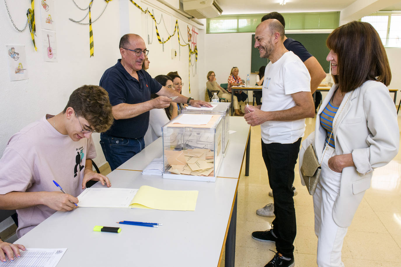 La jornada electoral, en imágenes