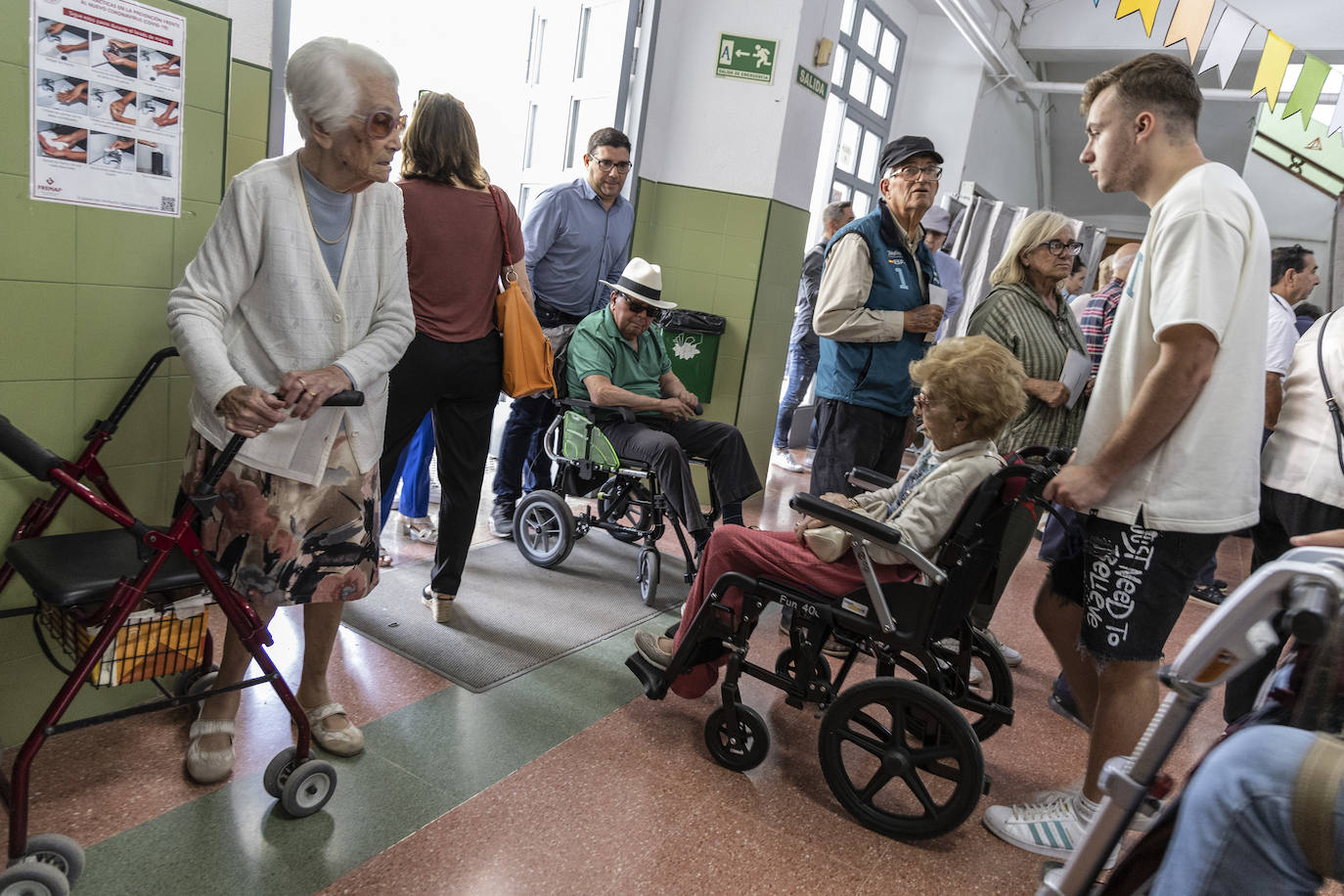 La jornada electoral, en imágenes