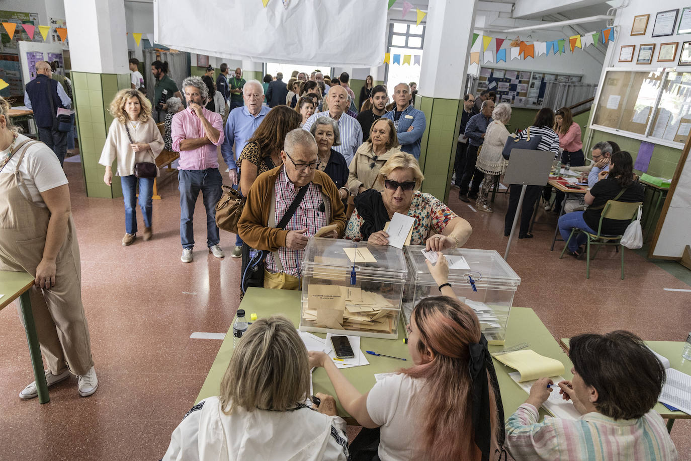 La jornada electoral, en imágenes