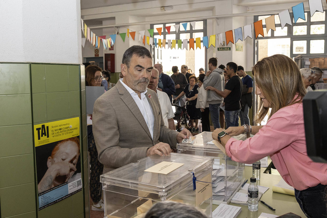 La jornada electoral, en imágenes