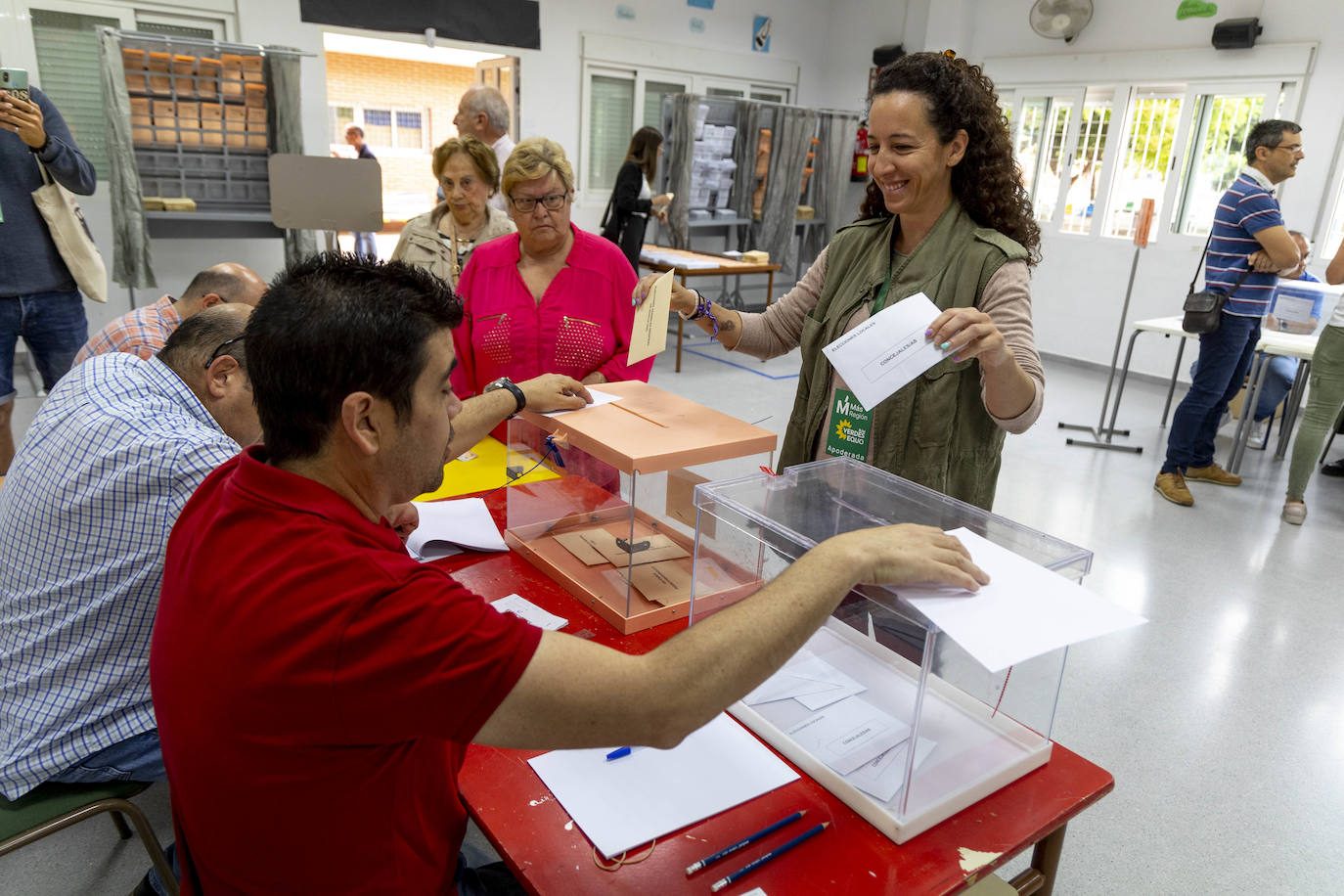 La jornada electoral, en imágenes