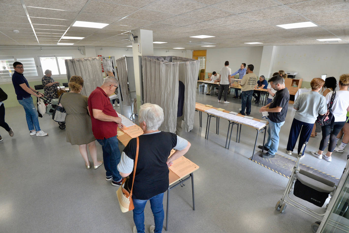 La jornada electoral, en imágenes