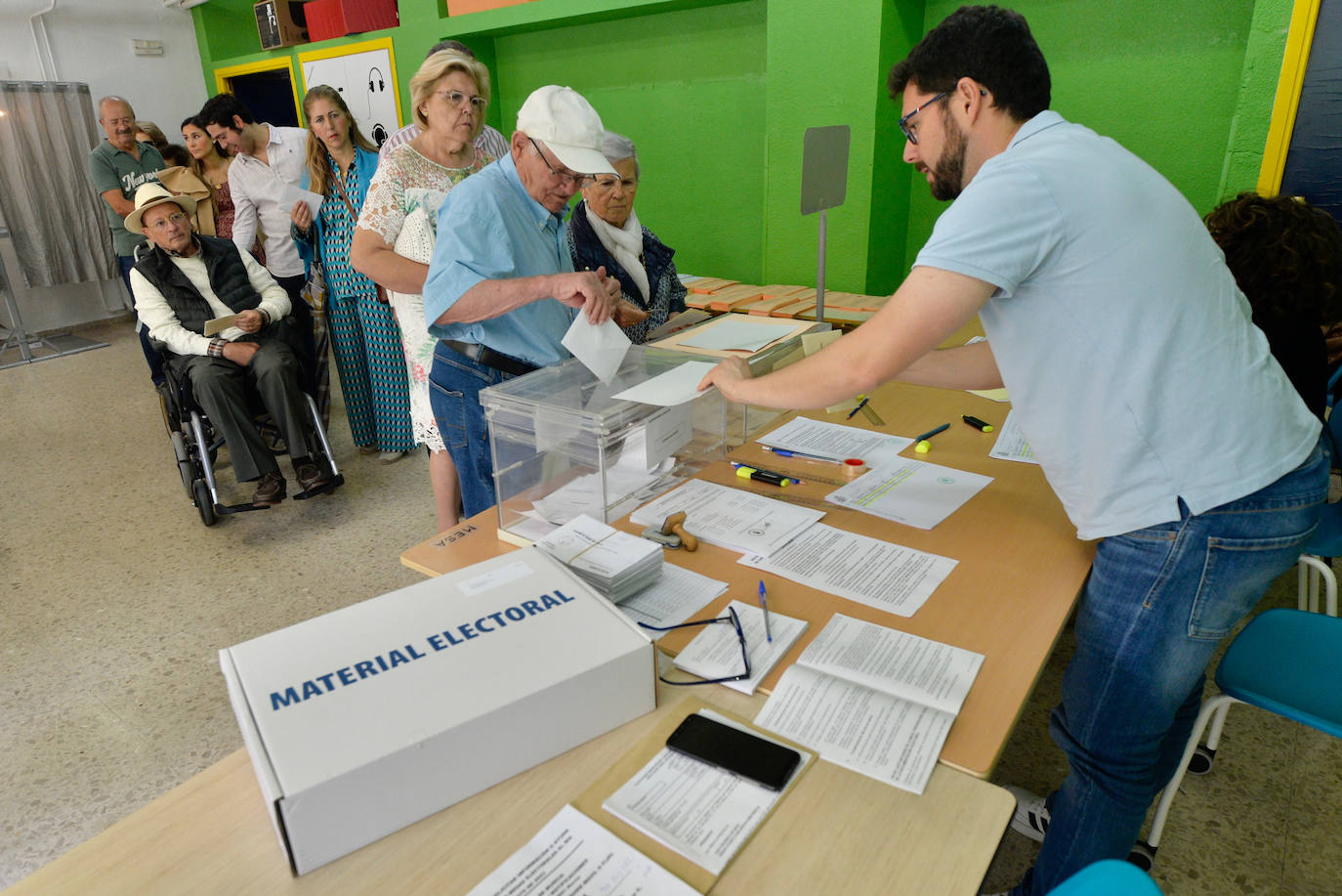 La jornada electoral, en imágenes