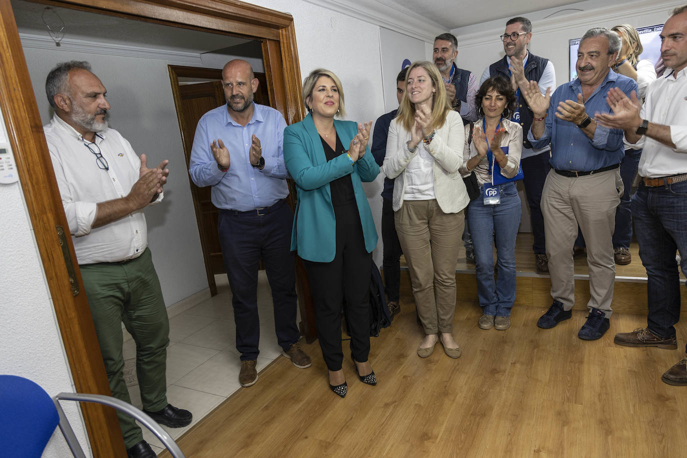 Celebración del PP de Cartagena tras ganar las elecciones