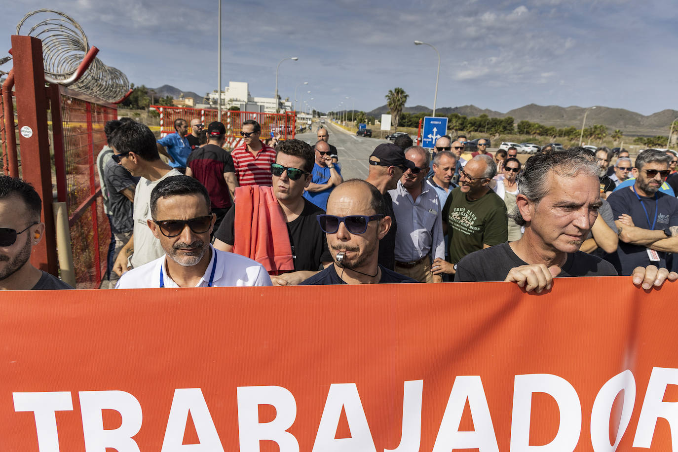 Trabajadores de Sabic protestan por la ampliación del ERTE