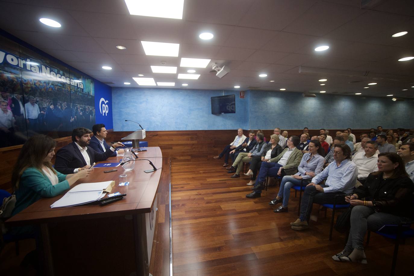 Las imágenes de la Junta Directiva Regional del PP