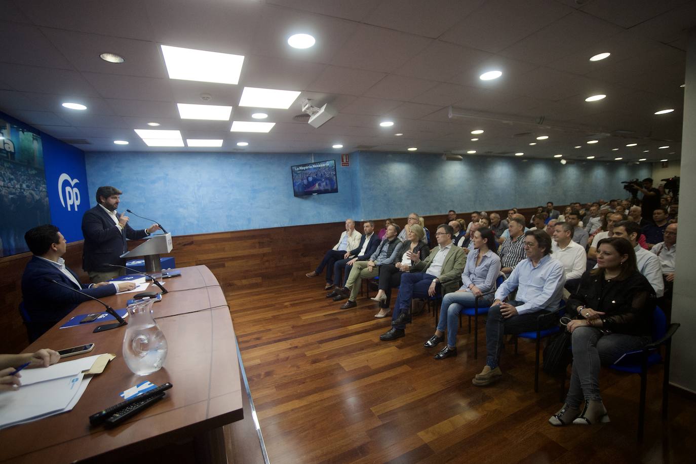 Las imágenes de la Junta Directiva Regional del PP