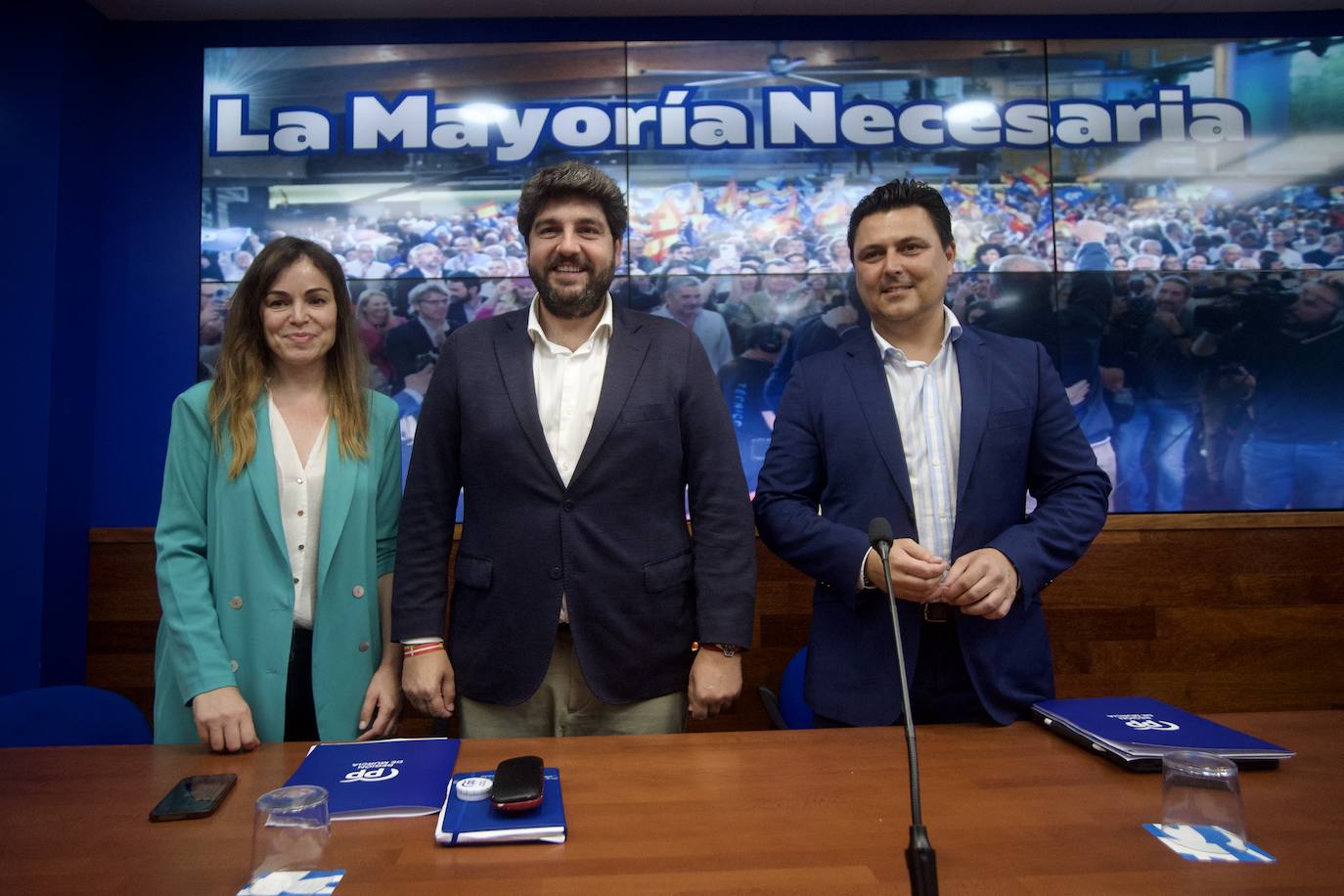 Las imágenes de la Junta Directiva Regional del PP