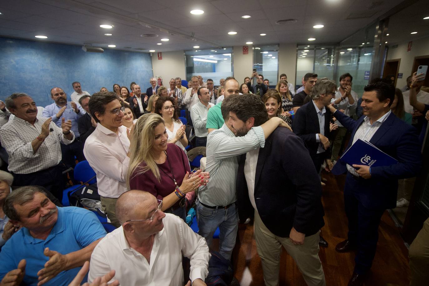 Las imágenes de la Junta Directiva Regional del PP