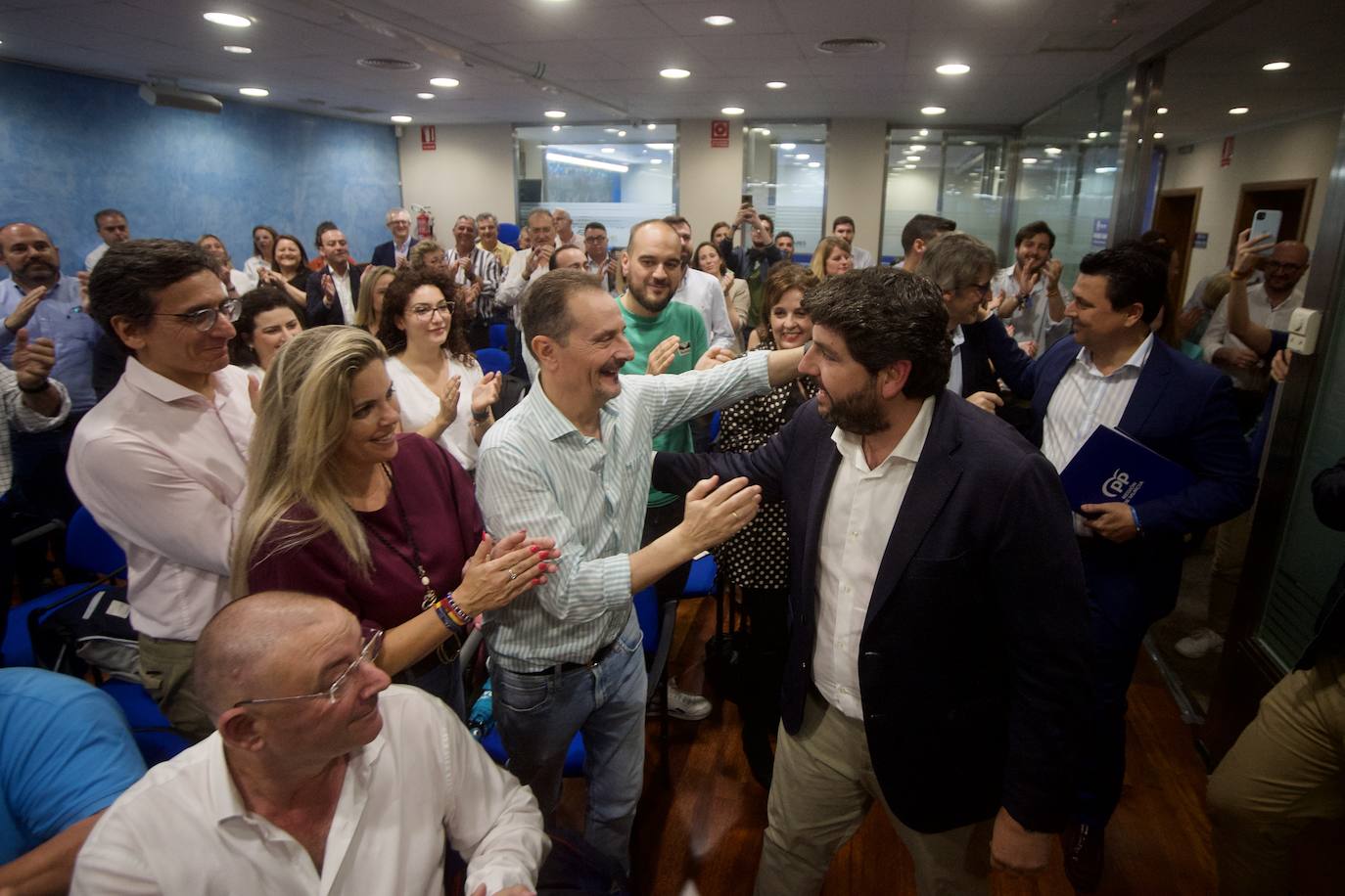 Las imágenes de la Junta Directiva Regional del PP