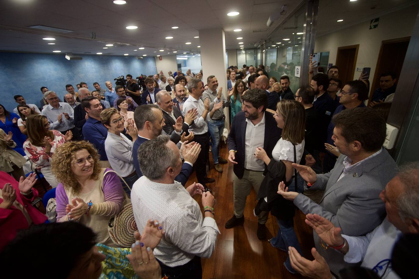 Las imágenes de la Junta Directiva Regional del PP