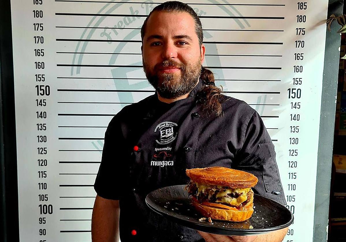 Fran Guerrero, chef de FBI Freak Burguer International.