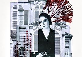 La belleza y el desamparo de Juana de Ibarbourou. Martínez Montalvo ha querido condensar todo lo que le inspira la poeta uruguaya: «Ella decía que su destino había sido estar detrás de los vidrios de las ventanas, que siempre se había sentido prisionera».