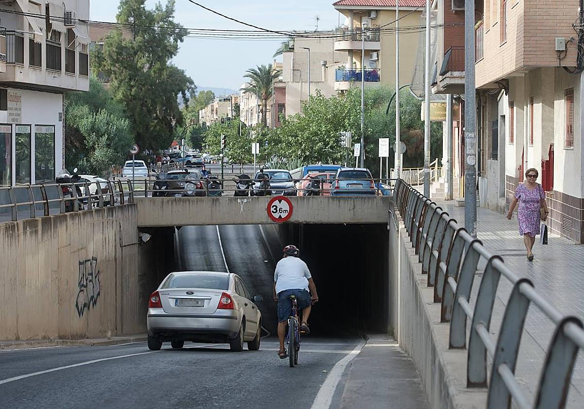Las obras para eliminar el túnel de Beniaján comenzarán este verano.