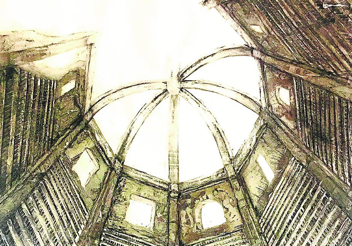 La bóveda es protagonista de esta obra de Pau Pellín.