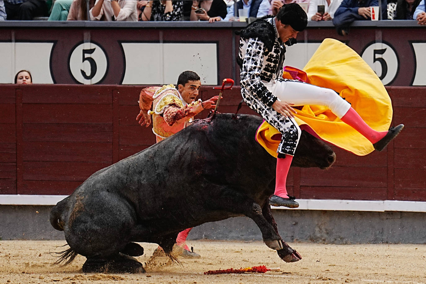 La corrida de Paco Ureña en la Feria de San Isidro en Las Ventas, en imágenes