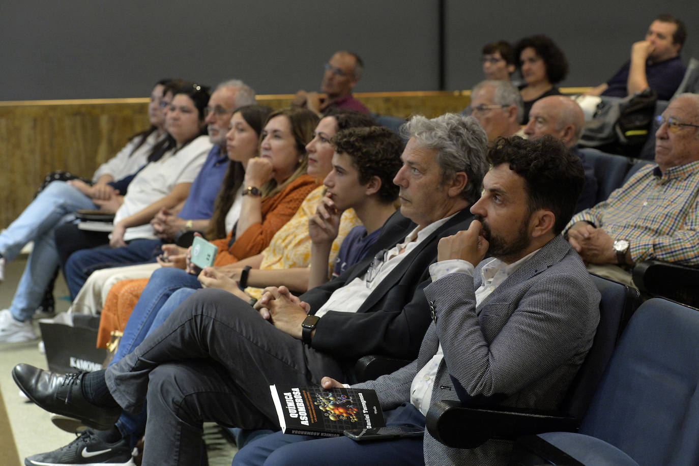 Daniel Torregrosa y López Nicolás, en el Aula de Cultura