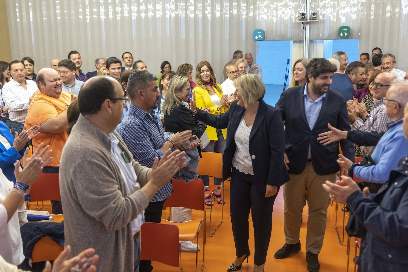 Las imágenes de la junta del PP en Cartagena