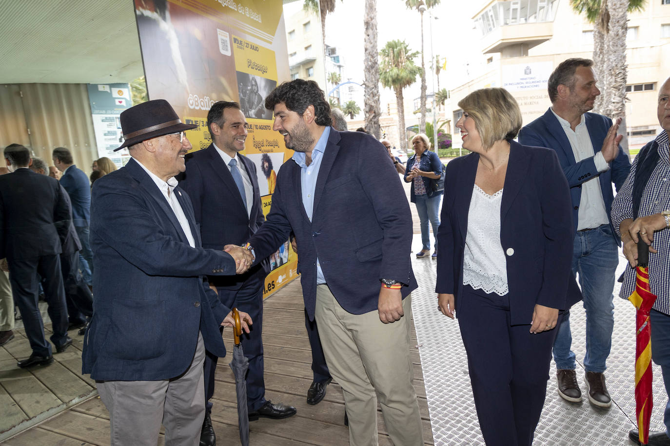 Las imágenes de la junta del PP en Cartagena