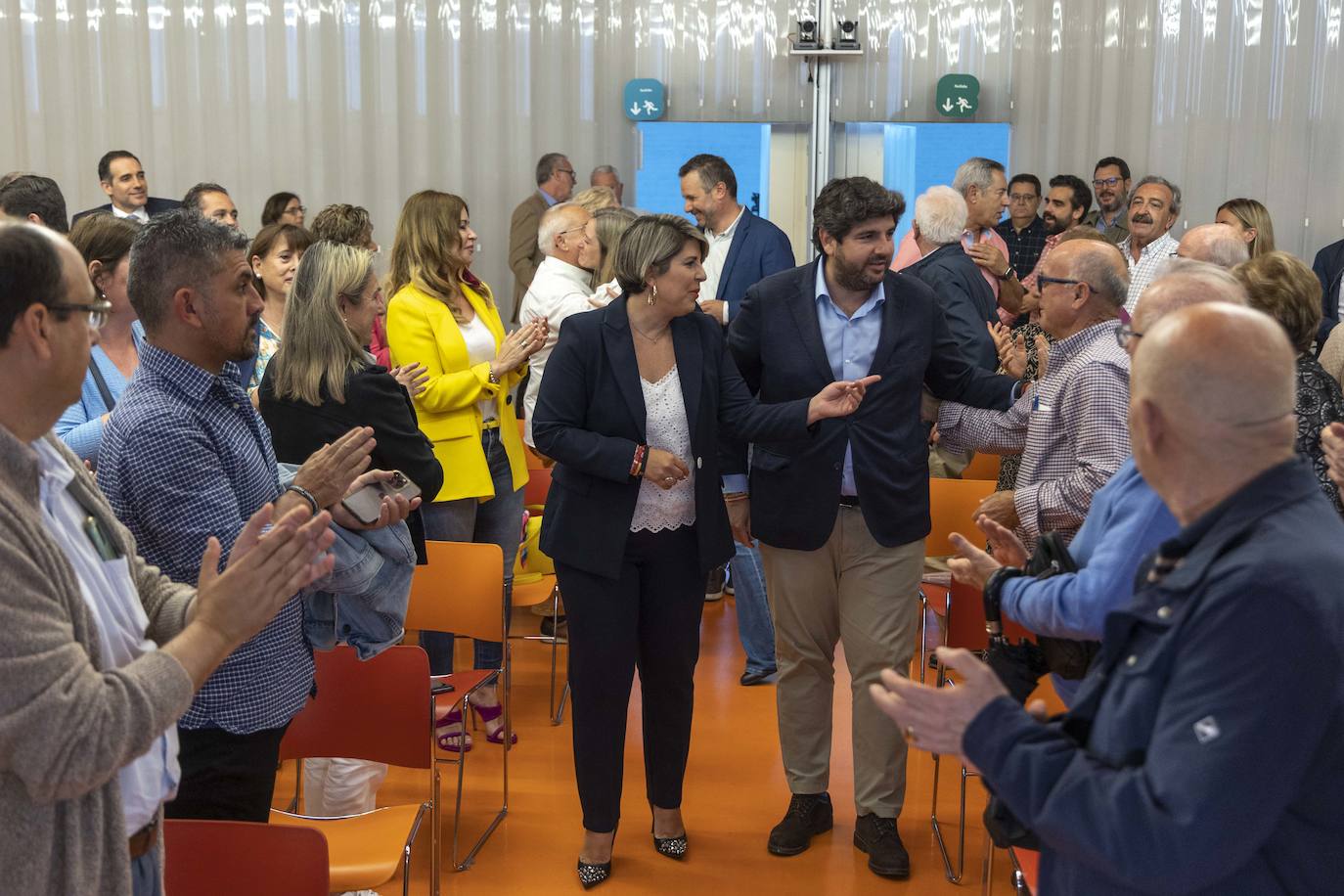 Las imágenes de la junta del PP en Cartagena