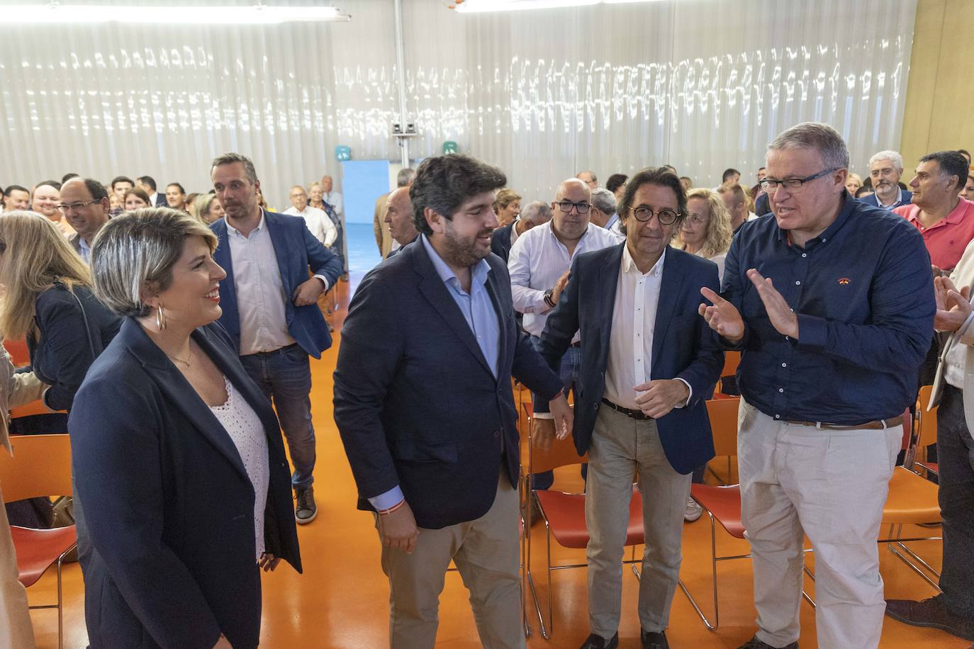 Las imágenes de la junta del PP en Cartagena