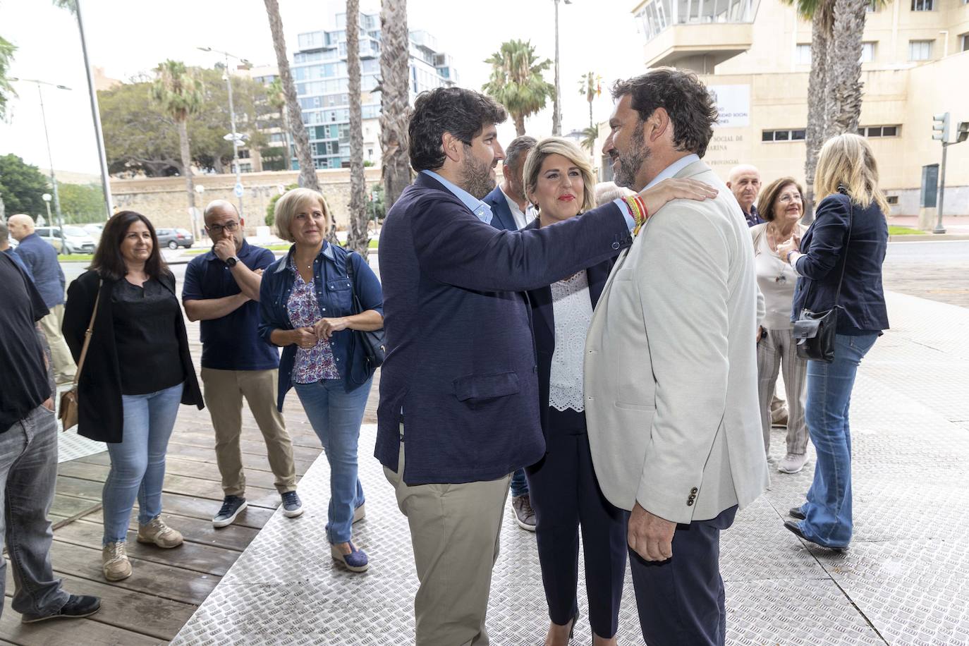 Las imágenes de la junta del PP en Cartagena