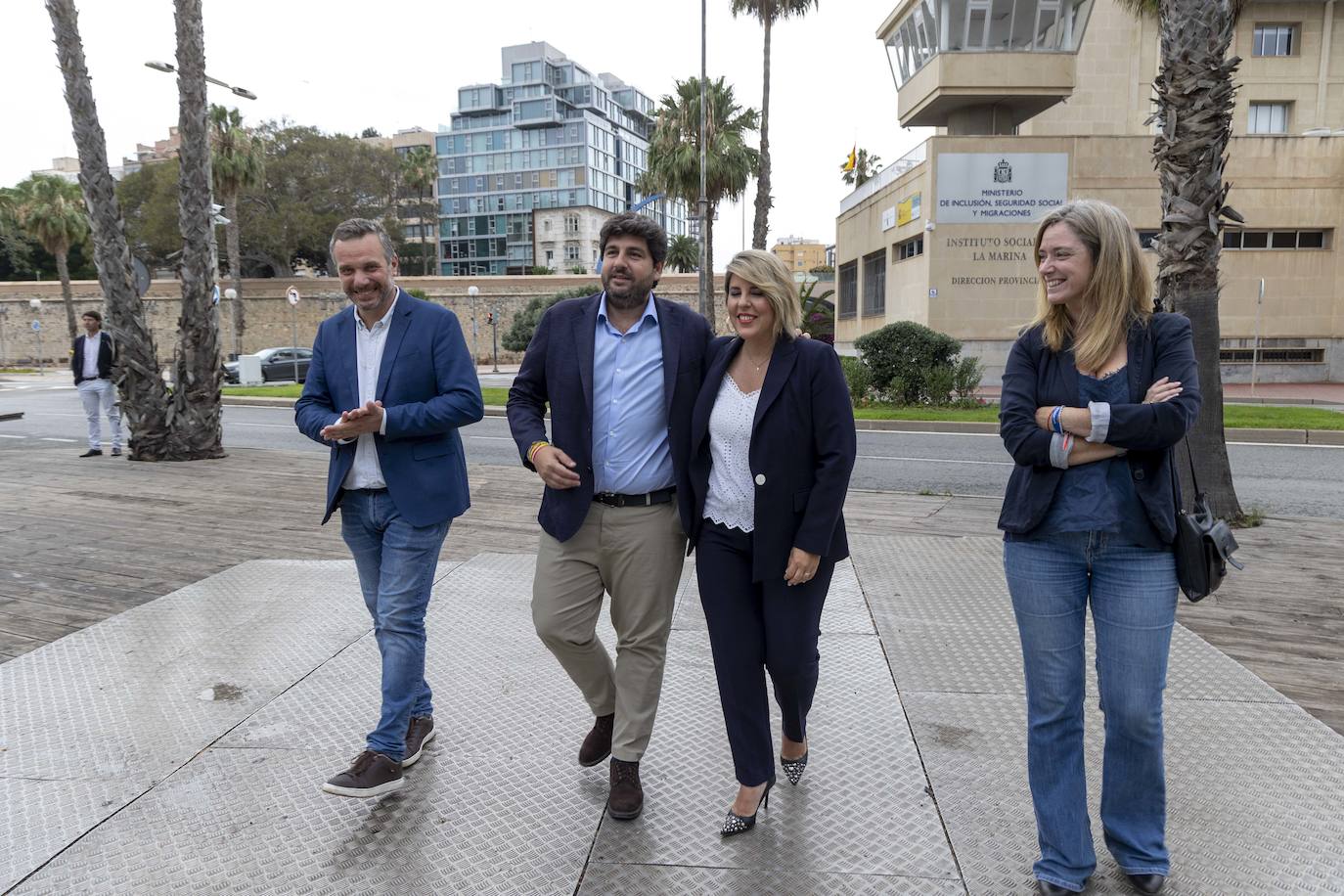 Las imágenes de la junta del PP en Cartagena