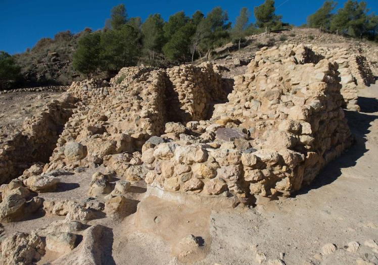 El yacimiento de La Bastida, en una imagen de archivo.