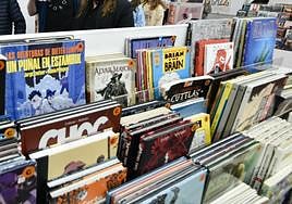 Cómics en la Biblioteca Regional de Murcia.