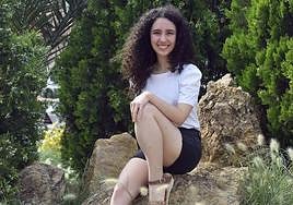 Inmaculada Martínez Reche, este lunes, tras conocer su nota en la Ebau.