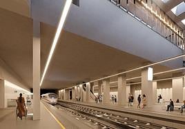 Así será la nueva estación de Lorca-Sutullena