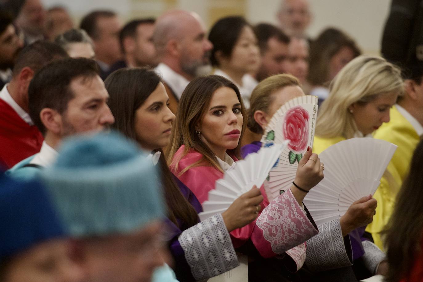 El acto de la UCAM por el día de San Antonio, en imágenes