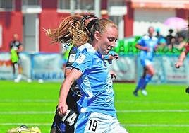 Marina Martí durante un partido, en una imagen de archivo.