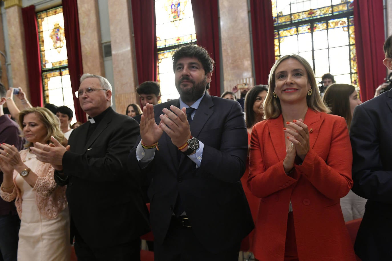 José Ballesta recupera el bastón de mando del Ayuntamiento de Murcia