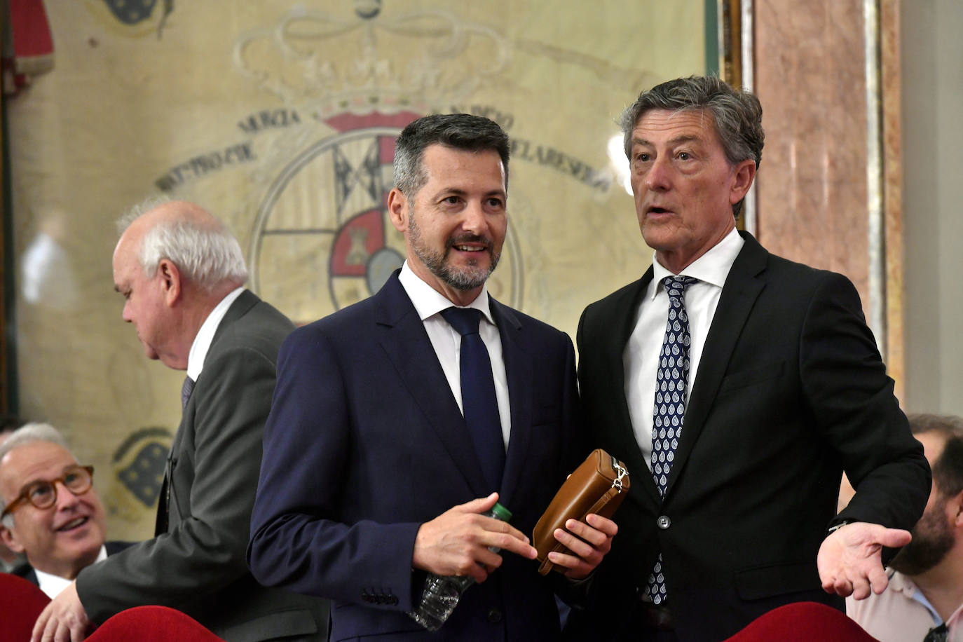 José Ballesta recupera el bastón de mando del Ayuntamiento de Murcia