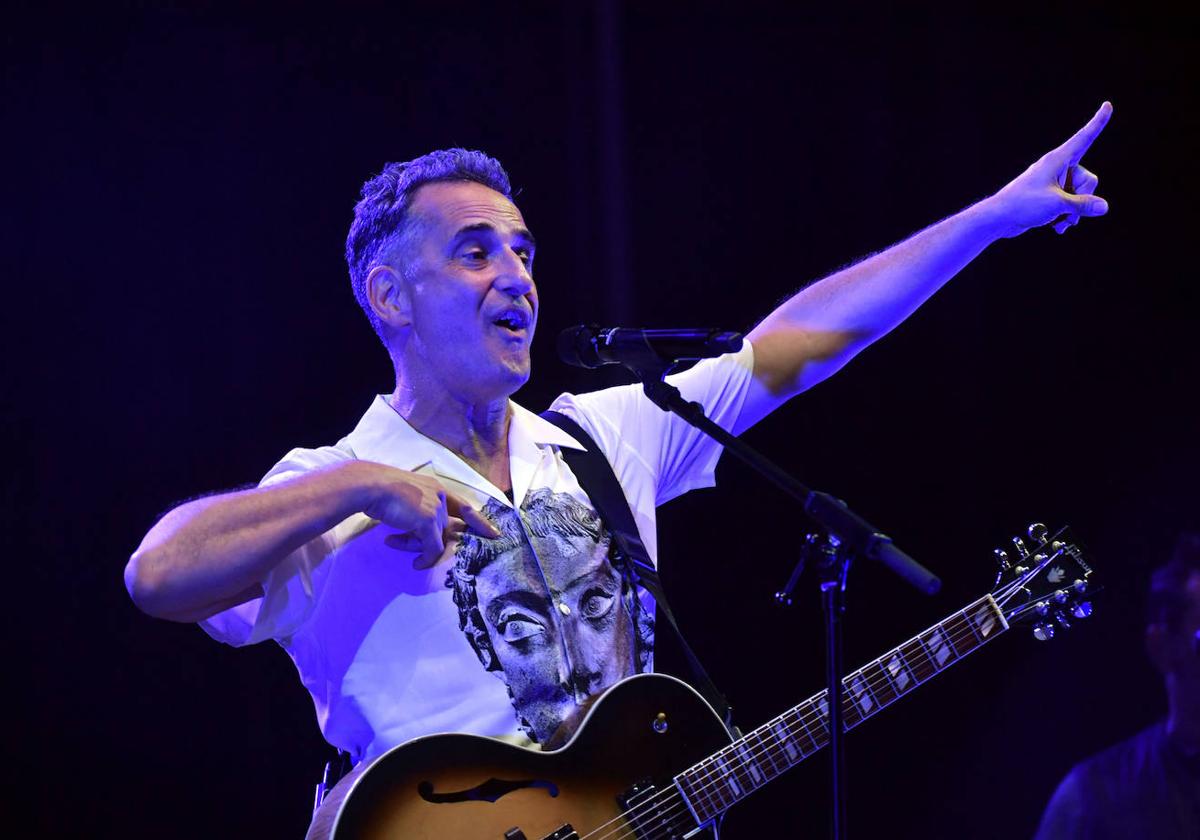 Jorge Drexler, en el concierto de este sábado en Murcia.