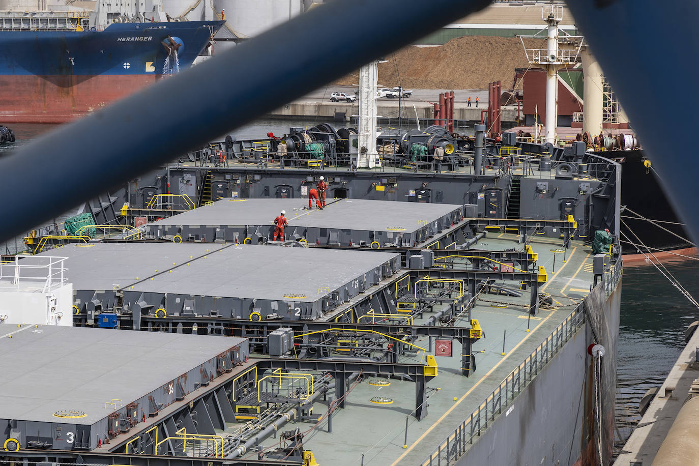 El Puerto de Cartagena es el segundo de España que más cereal importa