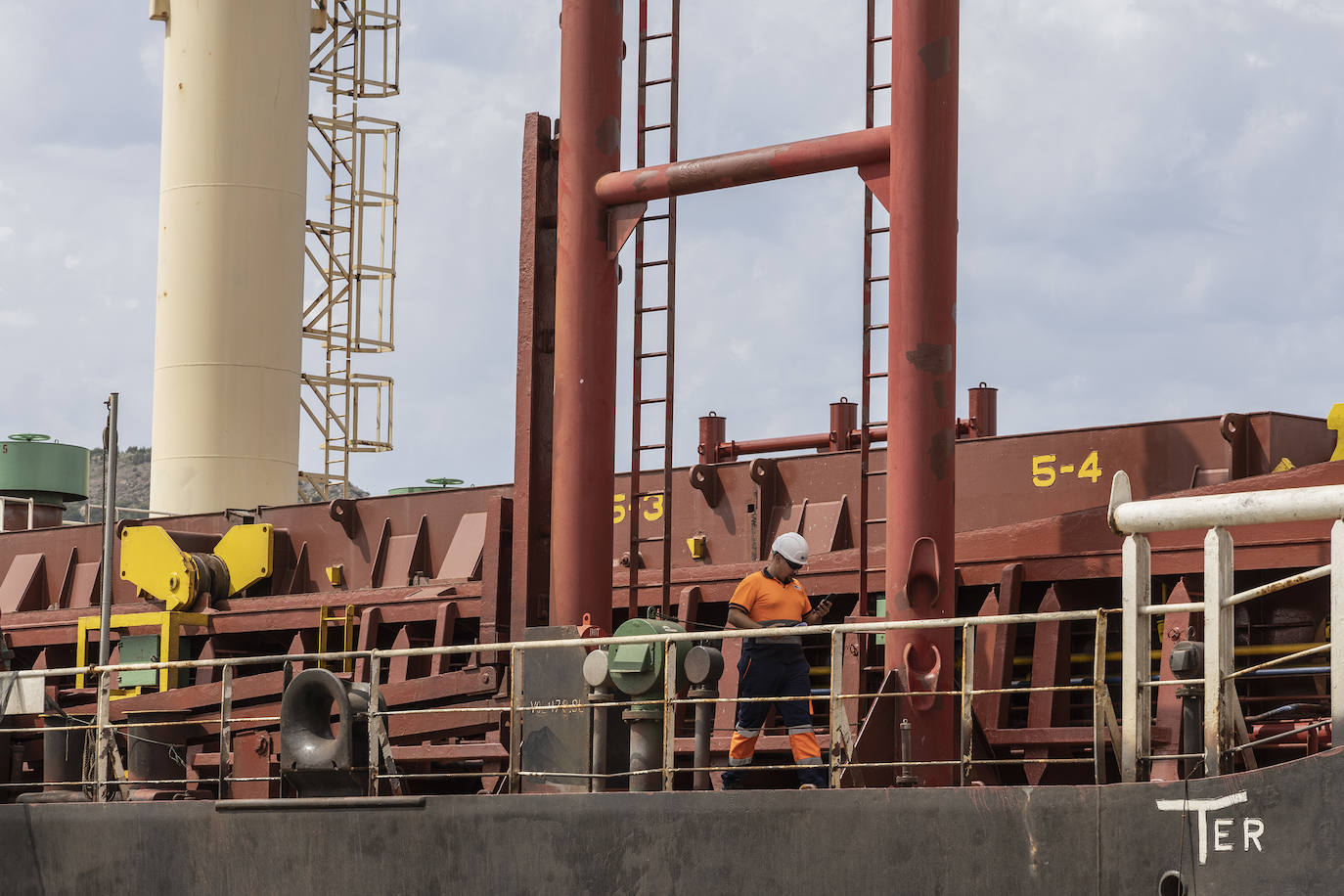 El Puerto de Cartagena es el segundo de España que más cereal importa