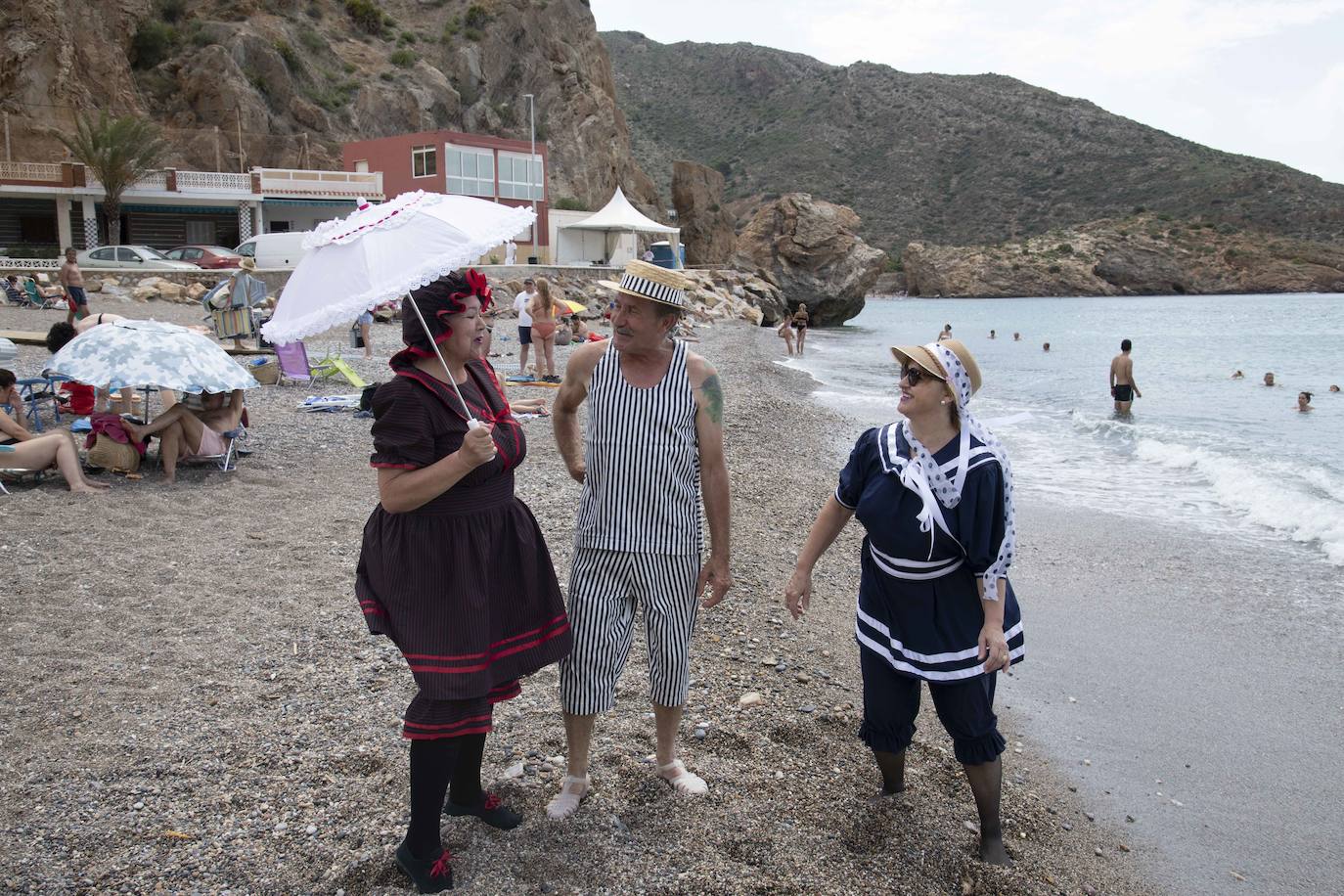 Los modernistas recuperan los baños de época en El Portús