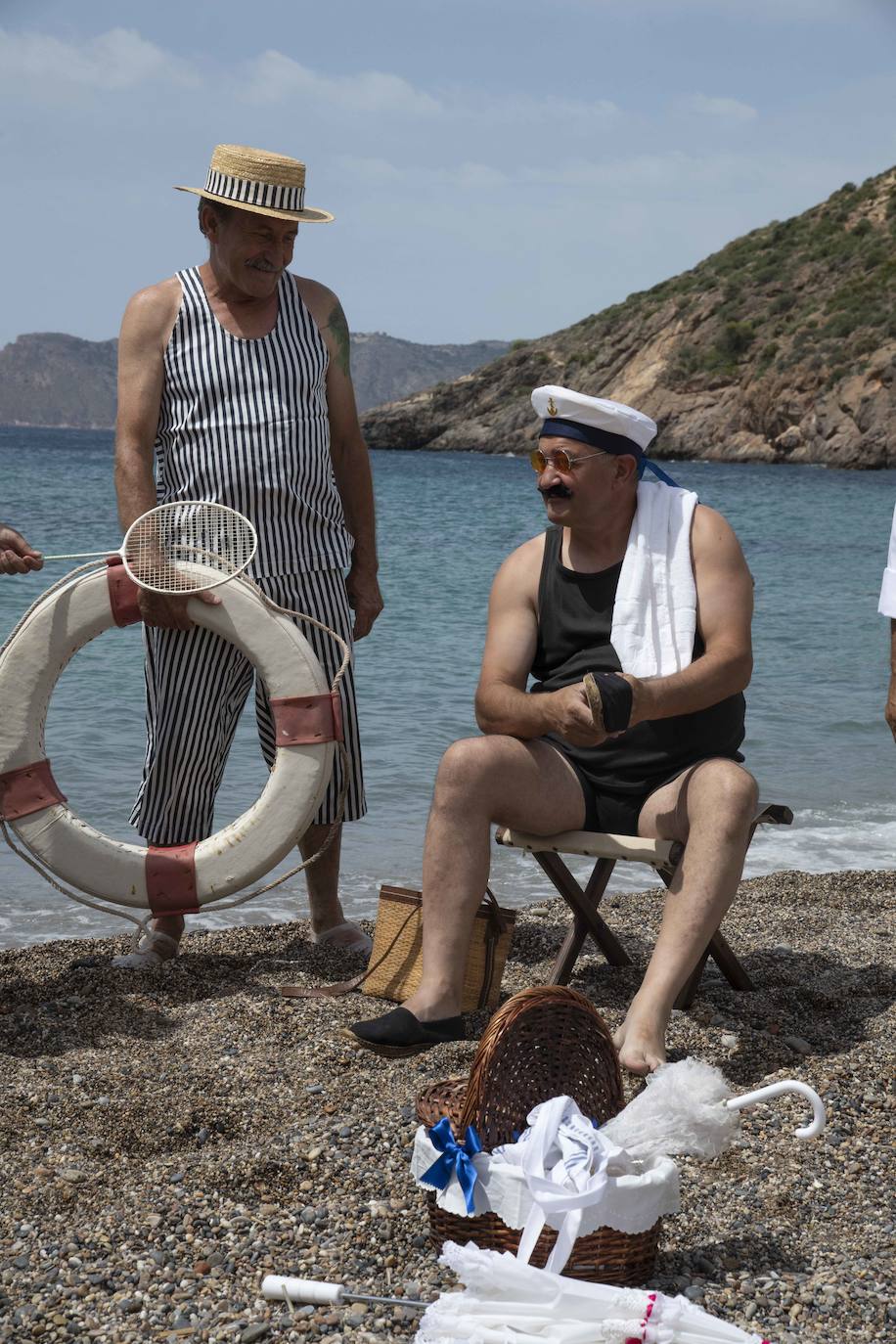 Los modernistas recuperan los baños de época en El Portús