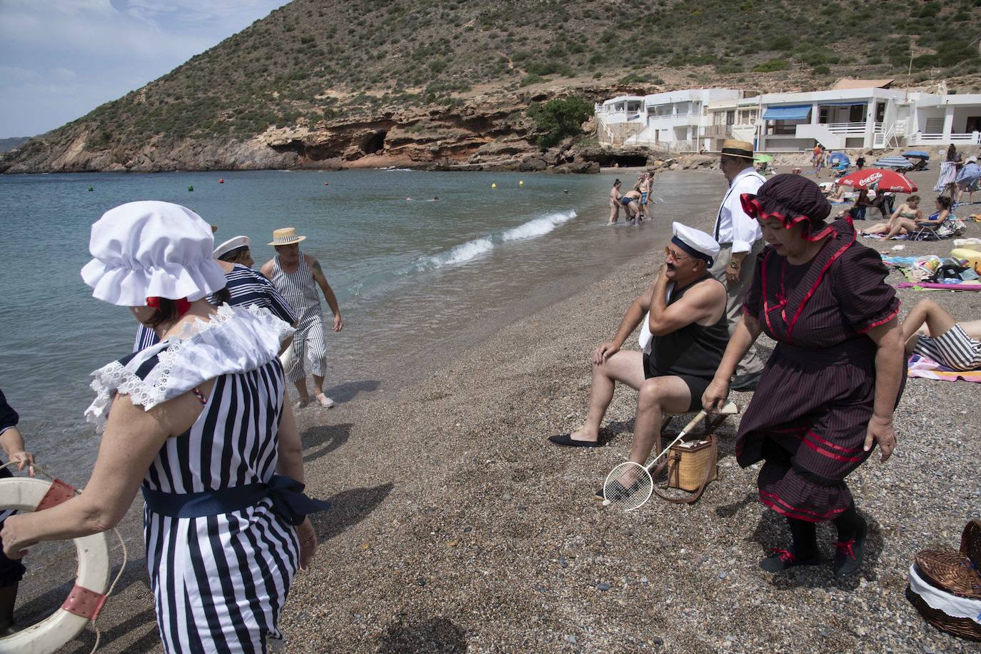 Los modernistas recuperan los baños de época en El Portús