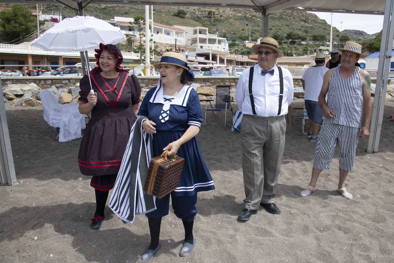 Los modernistas recuperan los baños de época en El Portús
