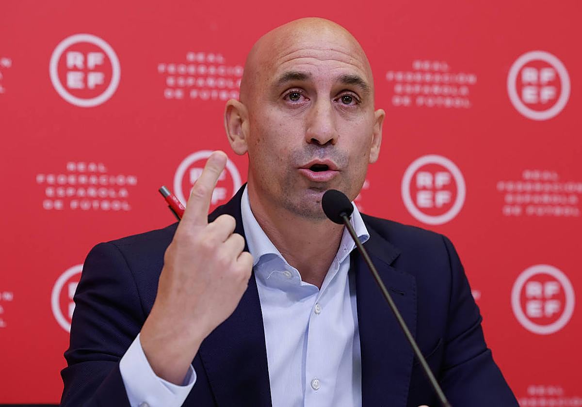 Luis Rubiales, en una foto de archivo.