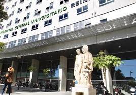 Fachada del hospital, en una imagen de archivo.