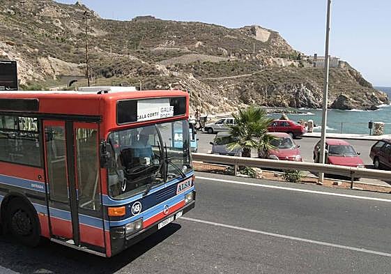 Imagen de archivo del autobús que recorre la línea Bus Playa.