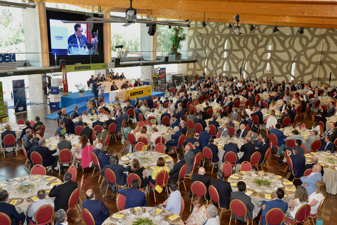 La asamblea general de Croem, en imágenes