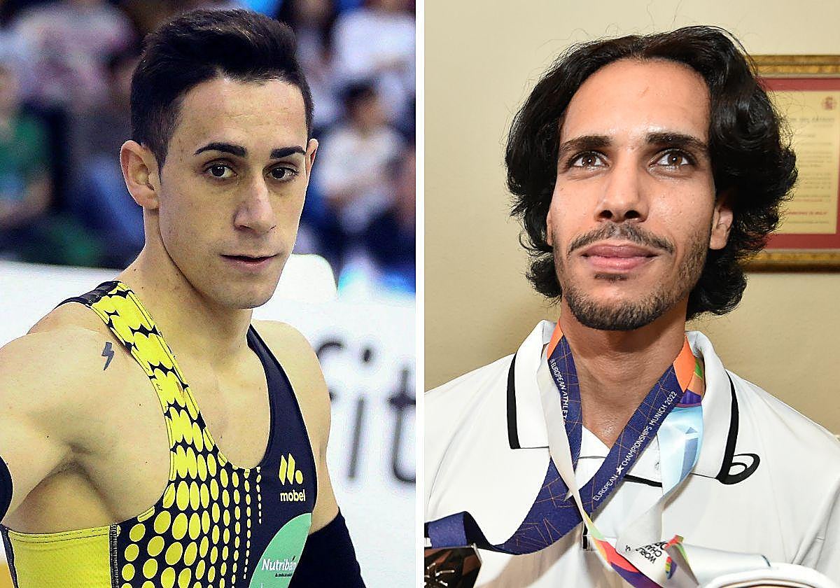 Sergio López y Moha Katir.