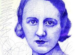 La artista y doctora en Bellas Artes María Luisa Martínez León ilustra para Ababol las etapas vitales de María Zambrano en este especial.