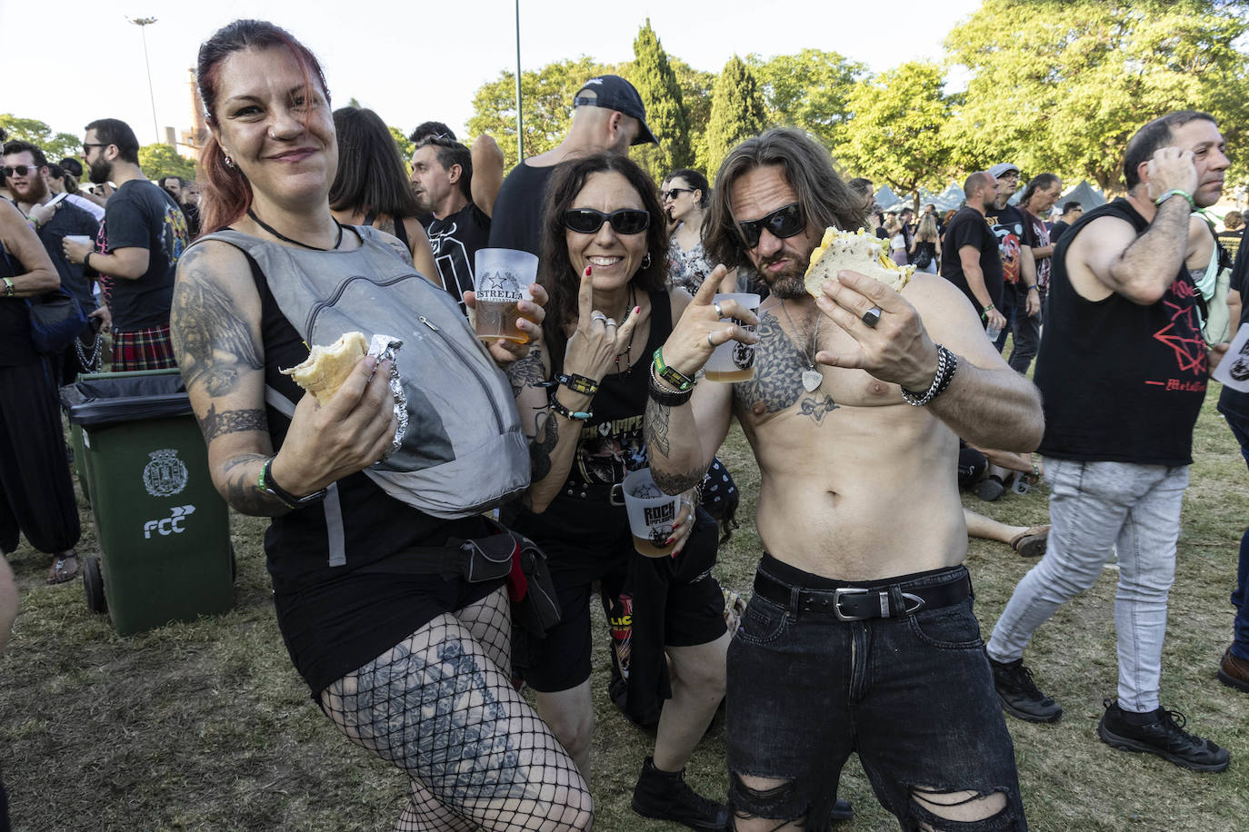 La primera noche del Rock Imperium, en imágenes