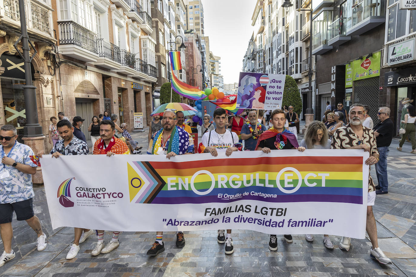 El Orgullo LGTBI de Cartagena, en imágenes